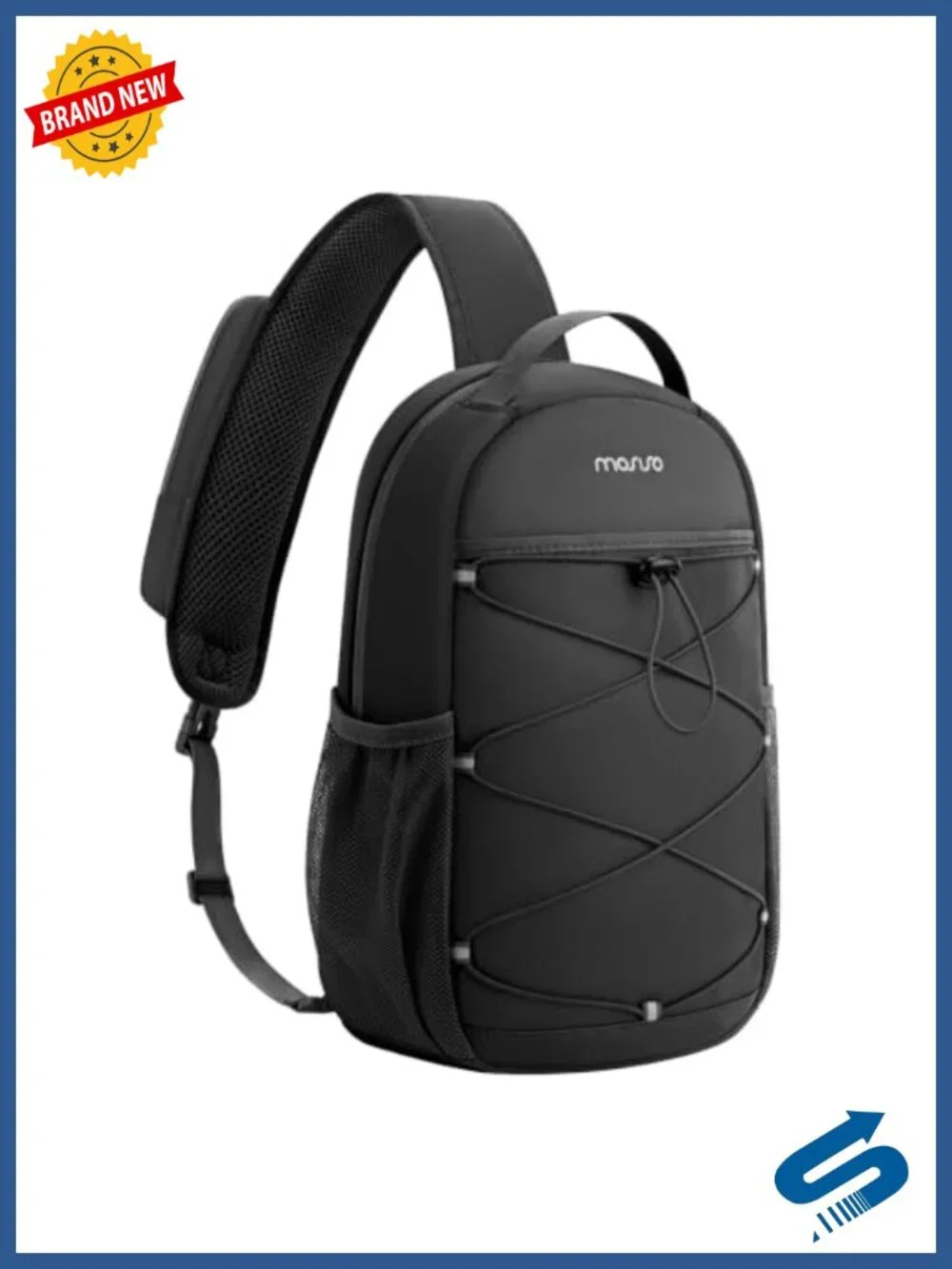 Sling Bag Crossbody Backpack Travel Hiking Daypack Chest Bag